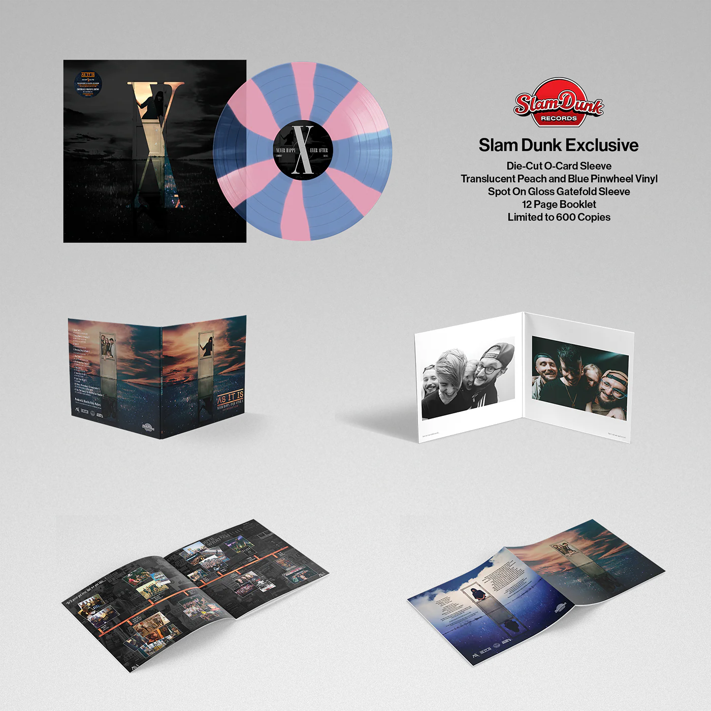 AS IT IS - Never Happy, Ever After x Slam Dunk Exclusive Vinyl (Emotionally Colourful Edition) - Image 3