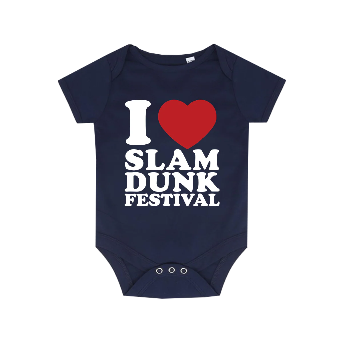 I Love Slam Dunk Babygrow (Kids) - Image 4