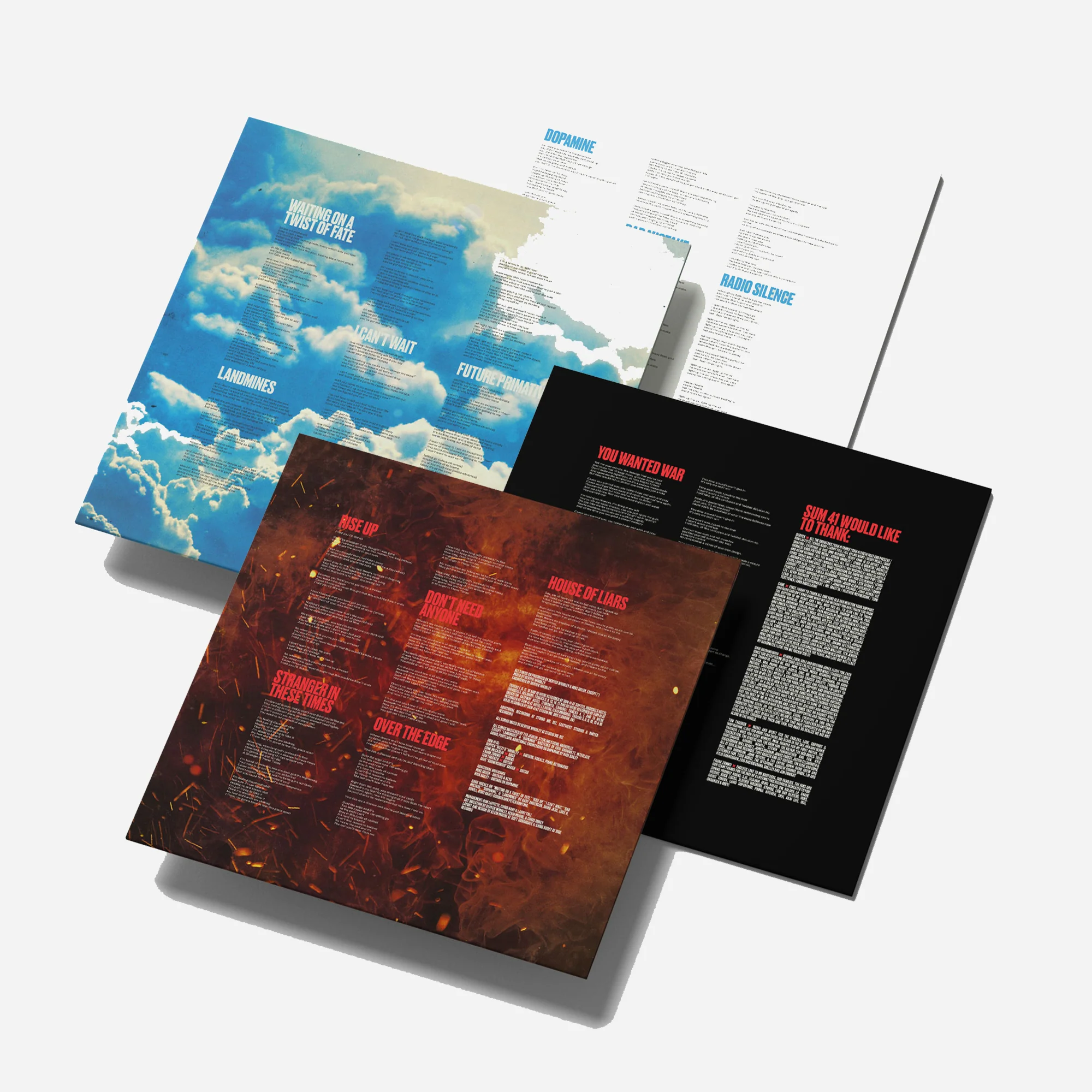 Sum 41 - Heaven :X: Hell Slam Dunk Exclusive LP (Hand Numbered) - Image 4