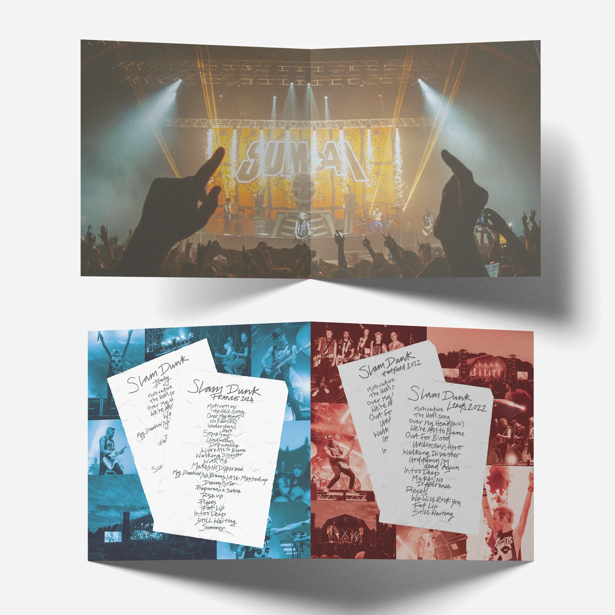 Sum 41 - Heaven :X: Hell Slam Dunk Exclusive LP (Hand Numbered) - Image 5