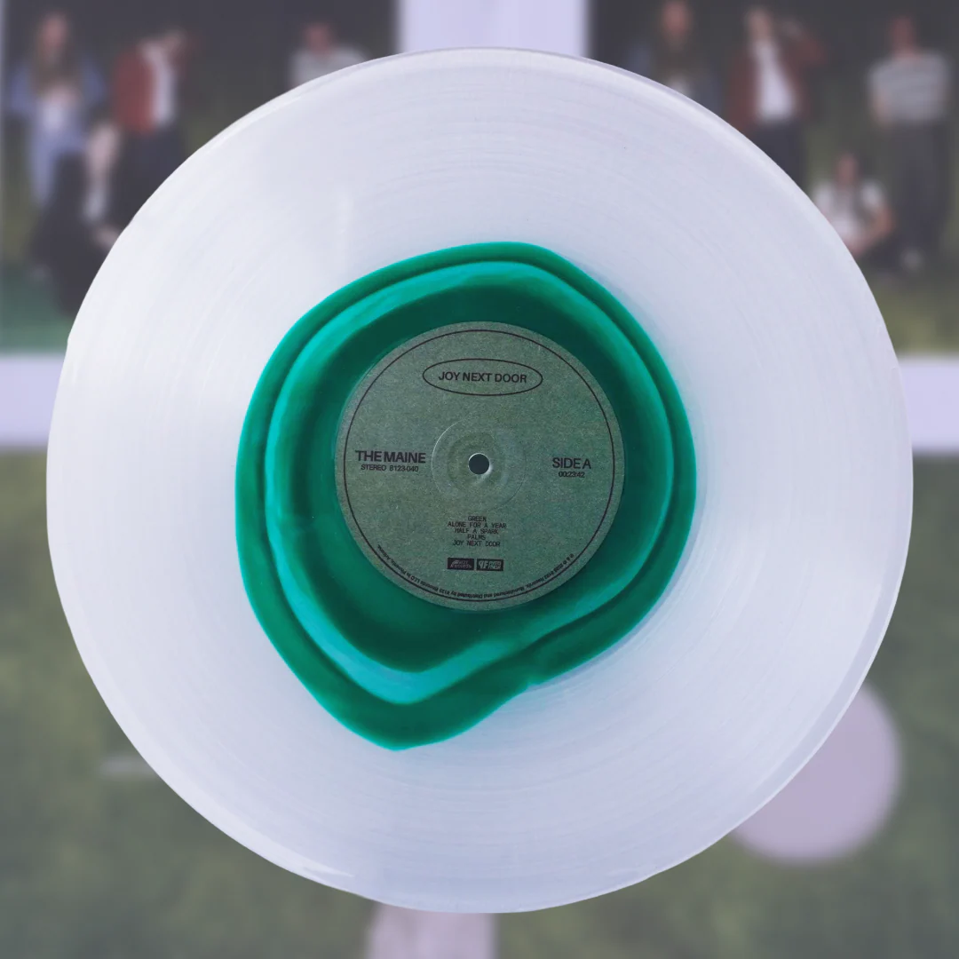 The Maine: Joy Next Door LP (Glass Clear/Green) - Image 4