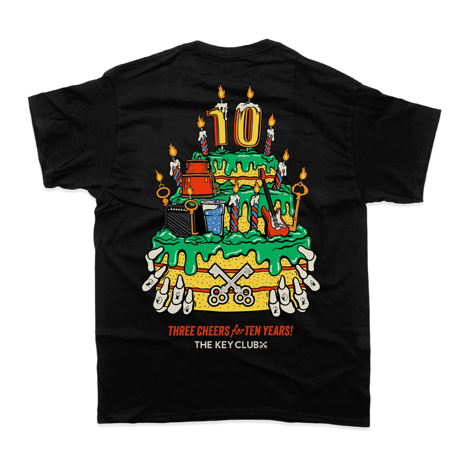 TKC 10TH BIRTHDAY LIMITED EDITION T-SHIRT (BLACK) - Image 3